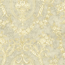 Taupe Cameo Floral