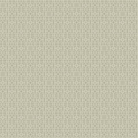 Taupe Deco Screen Geometric Chainlink