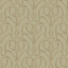 Taupe Divine Trellis Wallpaper