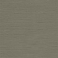 Taupe Faux Grasscloth Wallpaper
