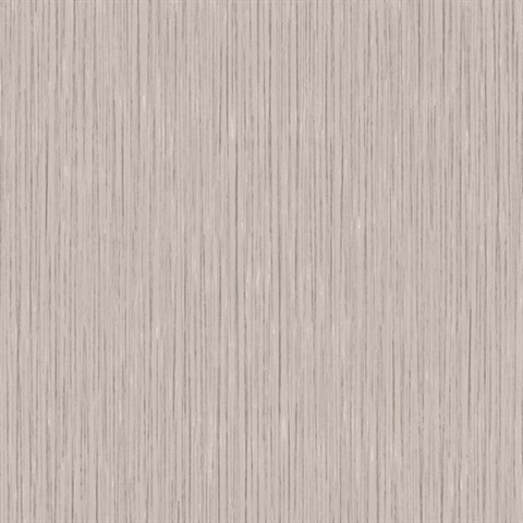 Taupe Faux Wood Texture Lines Wallpaper