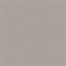 Taupe Fine Texture Faux Linen Wallpaper