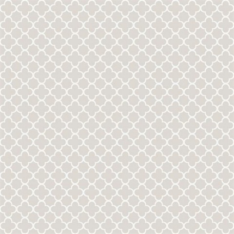 Taupe Framework Geometric Wallpaper
