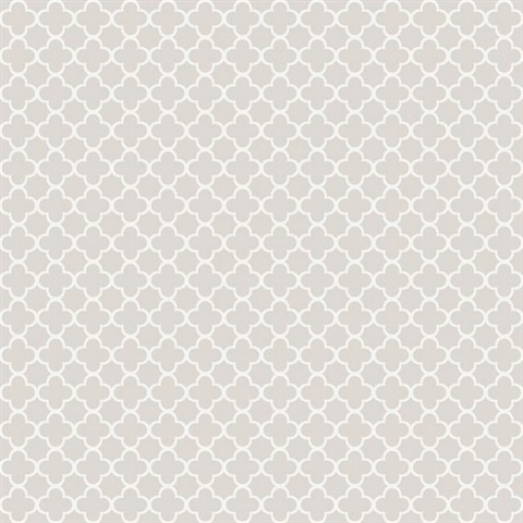 Taupe Framework Geometric Wallpaper