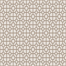 Taupe Geometric Lattice Wallpaper