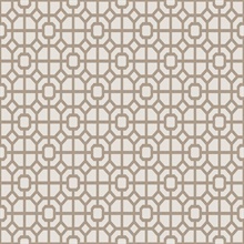 Taupe Geometric Lattice Wallpaper
