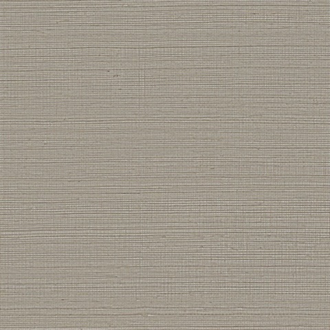 Maguey Natural Sisal Grasscloth Taupe Wallpaper