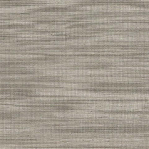 Maguey Natural Sisal Grasscloth Taupe Wallpaper
