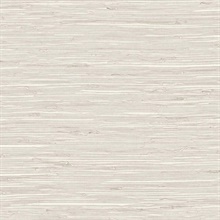 Taupe Marion Faux Arrowroot Cloth Wallpaper