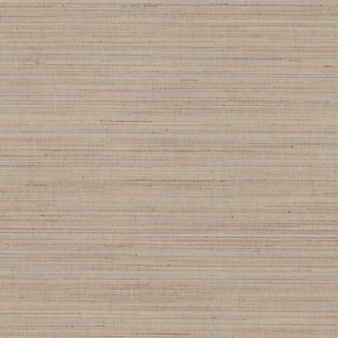 Marled Abaca Taupe Wallpaper