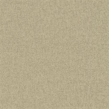 Taupe Masquerade Faux Linen Textured Wallpaper
