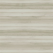 Taupe Pandora Horizontal Stripe Wallpaper