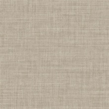 Taupe Randi Tight Weave Faux Grasscloth Wallpaper
