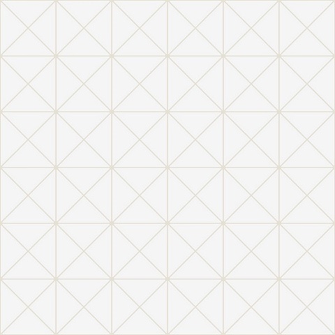 Taupe Simple Geometric Triangles & Squares Wallpaper