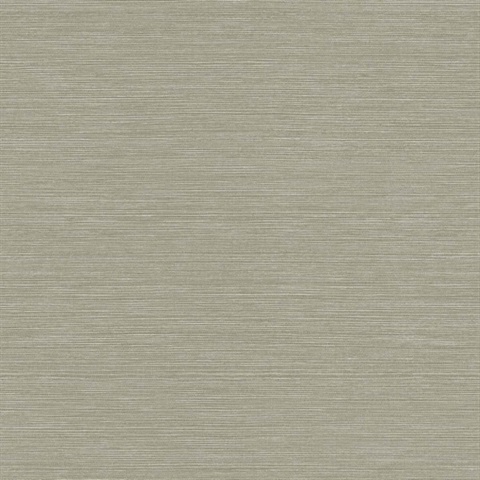 Taupe Sisal Textured Wallpaper