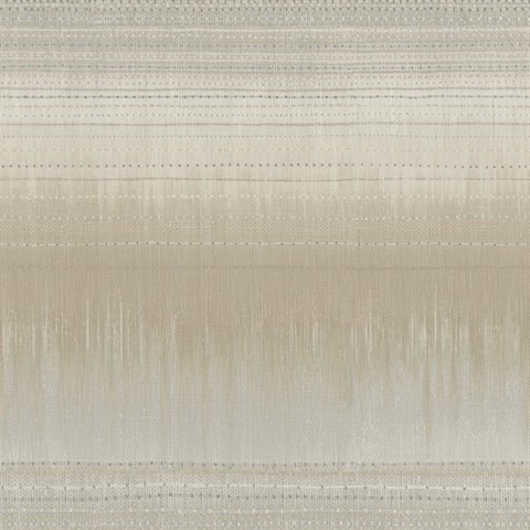 Taupe Southwest Najavo Stripe Wallpaper