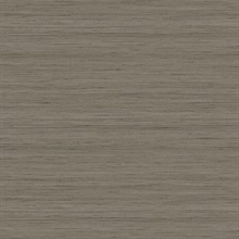 Taupe Textured Horizontal Silk Wallpaper