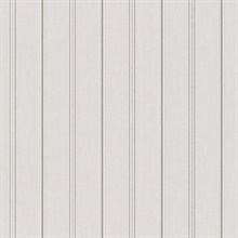 Taupe Thin Glitter & Metallic Stripes Wallpaper