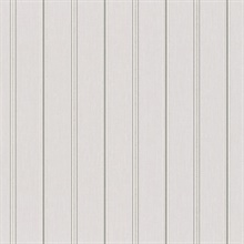 Taupe Thin Glitter & Metallic Stripes Wallpaper