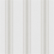 Taupe Vertical Stripes Wallpaper