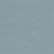 Teal Faux Grasscloth Wallpaper