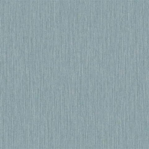 Teal Lined Stria Wallpaper