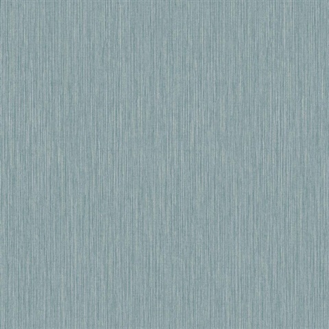 Teal Lined Stria Wallpaper