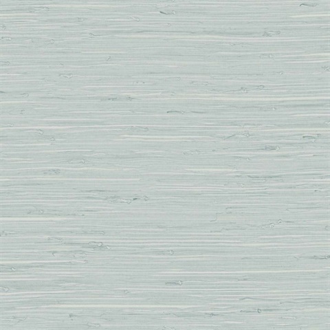 Teal Marion Faux Arrowroot Cloth Wallpaper