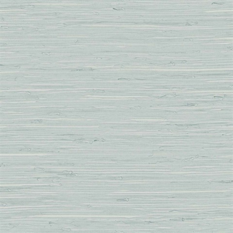 Teal Marion Faux Arrowroot Cloth Wallpaper