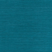 Teal Natural Grasscloth Wallpaper