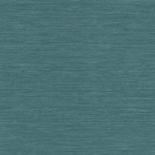 Teal Sisal Textured Wallpaper