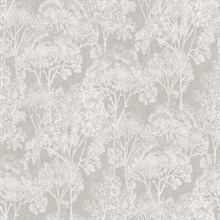 Teatro Grey Forest Trees Wallpaper