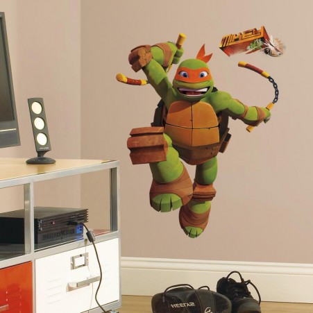 Nick2250gm Teenage Mutant Ninja Turtles Michelangelo Giant Wall Decal Wallpaper Boulevard - Teenage Mutant Ninja Turtles Wall Decal Nick2250gm Teenage Mutant Ninja Turtles Michelangelo Giant Wall Decal Wallpaper Boulevard - Teenage Mutant Ninja Turtles Wall Decal