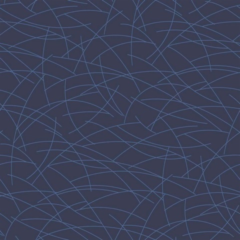 Tenebria Rainforest Modern Wavy Lines Wallpaper
