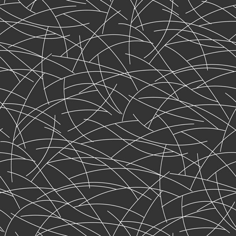 Tenebria Raven Modern Wavy Lines Wallpaper