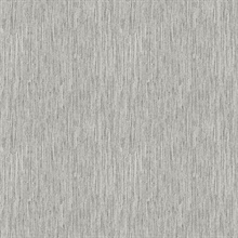 Terence Grey Pinstripe Vertical Texture Wallpaper
