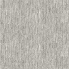 Terence Grey Pinstripe Vertical Texture Wallpaper