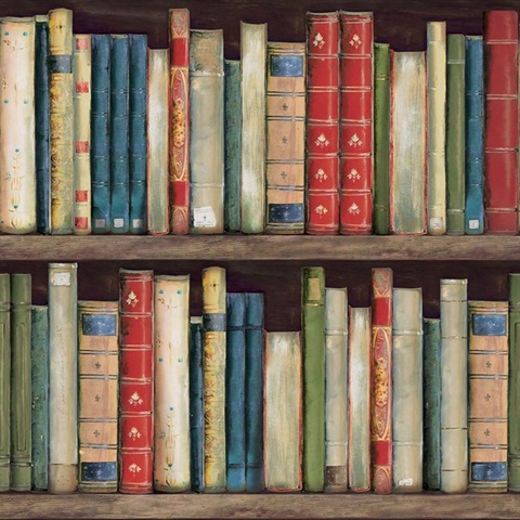 Terrace Bookcase  Livia Wallpaper