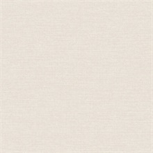 Terrene Cream Faux Linen Wallpaper