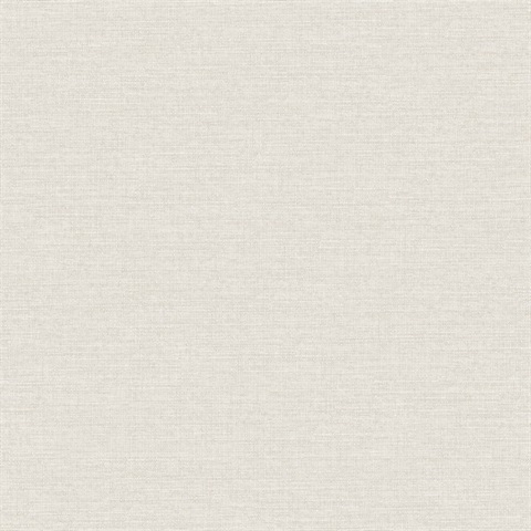 Terrene Dove Faux Linen Wallpaper