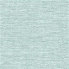 Textile Effect Aqua Textile String Wallpaper