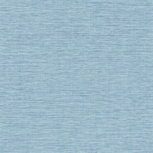 Textile Effect Blue Tulle Textile String Wallpaper