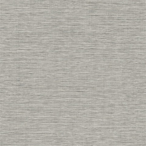 Textile Effect Grey Textile String Wallpaper