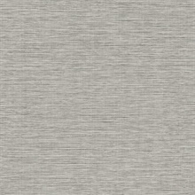 Textile Effect Grey Textile String Wallpaper