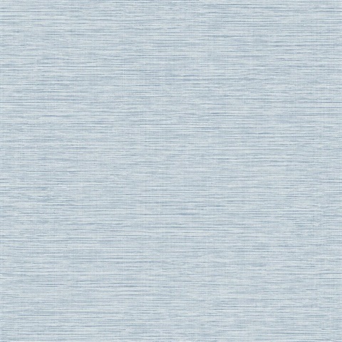 Textile Effect Sky Blue Textile String Wallpaper