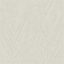 Thatched Chevron Light Neutral Wallpaper