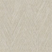 Thatched Chevron Linen Wallpaper