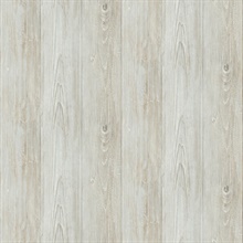Thatcher Light Grey Vertical Textured Wood Boards Wallpaper