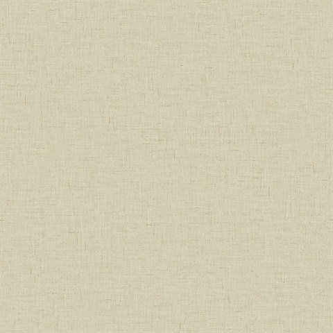 Theodore Linen Texture Sand Wallpaper
