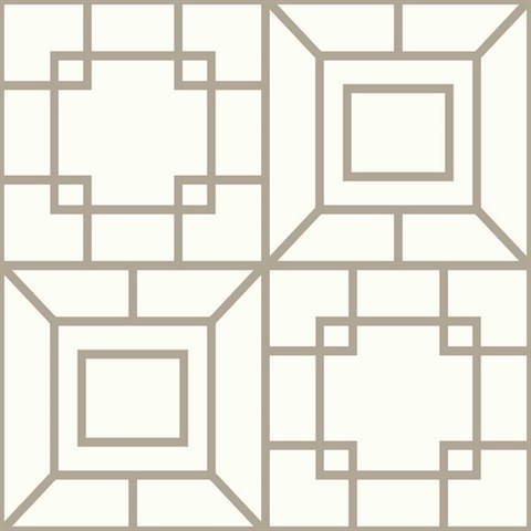 Theorem Wallpaper - Warm Silver